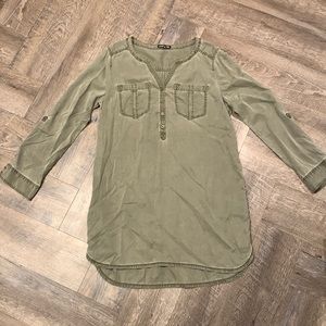 Green Teeshirt Dress